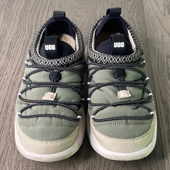 UGG Thinsulate Green and Black Loafers Men’s Size 11 - Picture 4 of 13